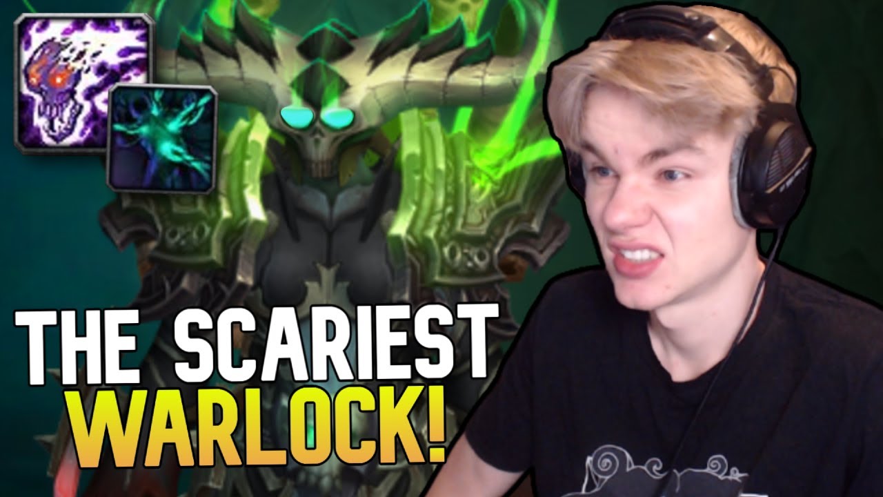 The Scariest Warlock In WoW (DEMONBOLT 1 SHOT)