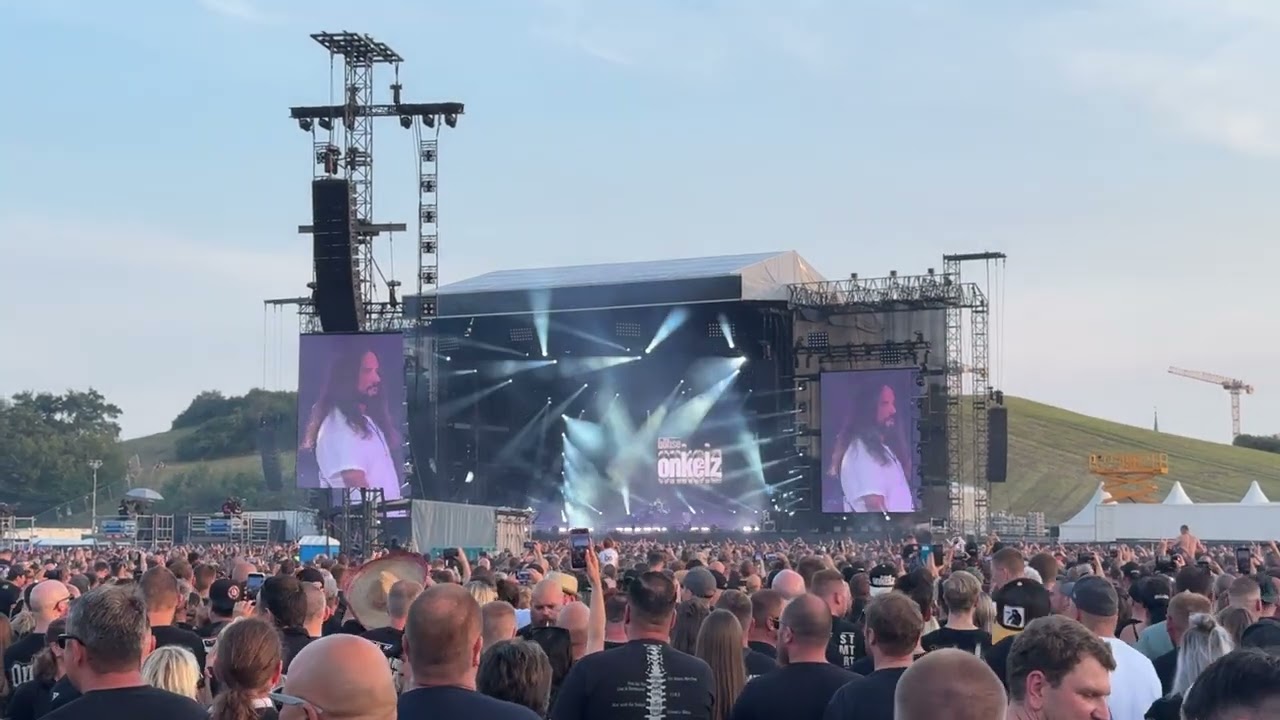 Böhse Onkelz, Rinne Dresden, 23.08.2024 - "Intro & Guten Tag"