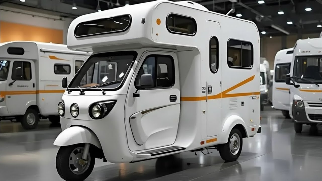 💸 Miete? Nein danke! Mit diesem Camper Trike beginnt dein Luxusleben auf Rädern 🚐🏕️