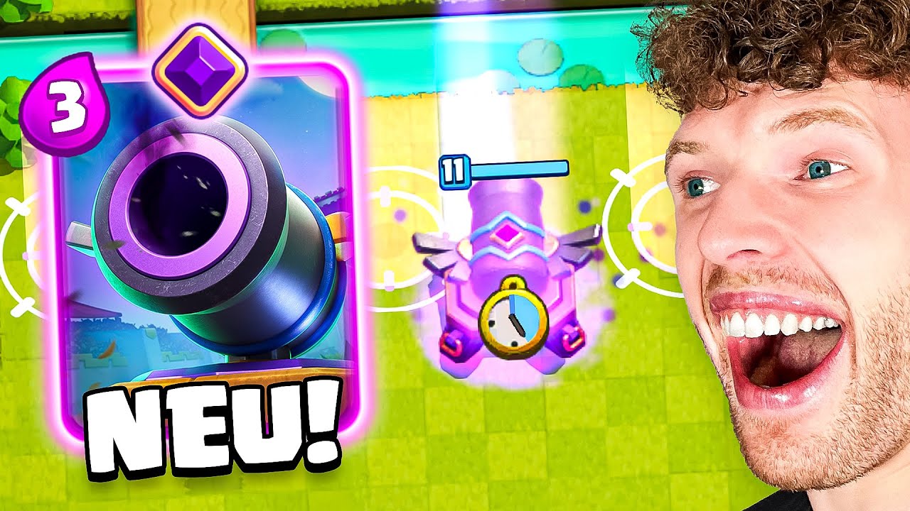 😱😨ICH SPIELE die NEUE EVO-KANONE... (und bin fassungslos) | Clash Royale Deutsch