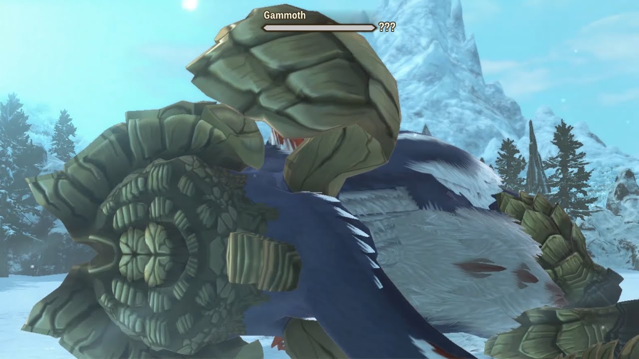 Monster Hunter Stories 2 - Beating Gammoth at low Level