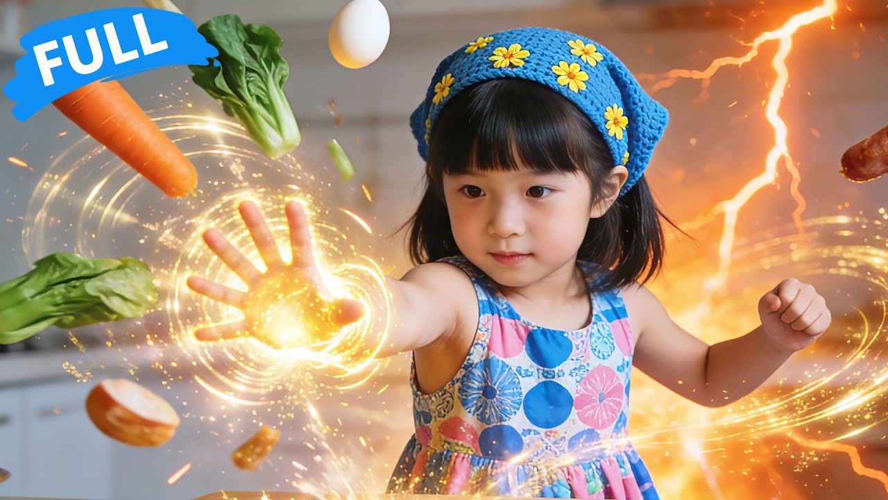 ✨6Y Food God Sees Mom Bullied, Helps Mom Sell $400 Fried Rice, Defeats Enemies, Bring Wealth!