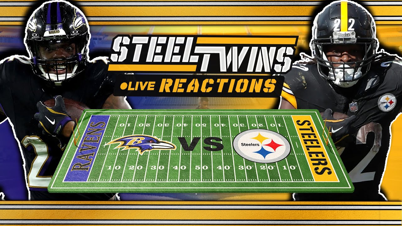 Steelers vs Ravens Week 11 LIVE REACTIONS & WATCH PARTY #Steelers #Ravens #nflfootball
