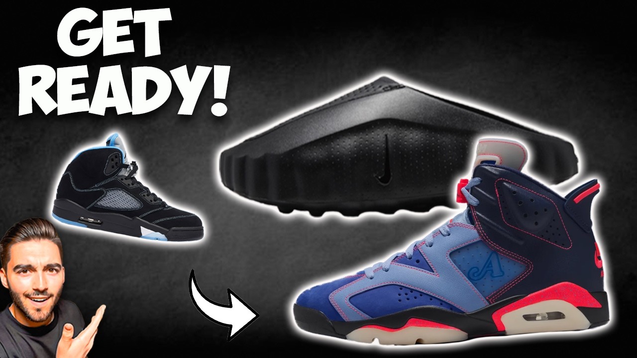 GET READY AWAKE NEW YORK J6 UPDATE JORDAN 5 BLACK UNC RESTOCKS & MIND 001s! KCKD TEES DROPPING!