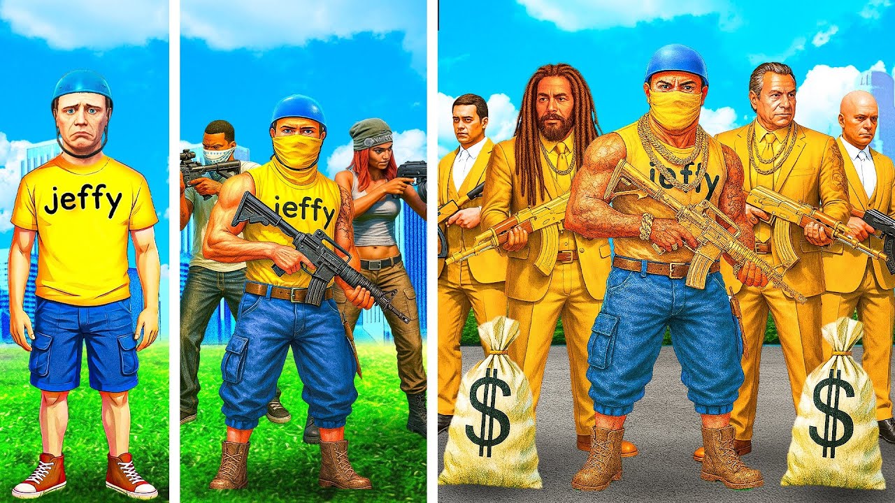 Jeffy Has the STRONGEST GANG in GTA 5