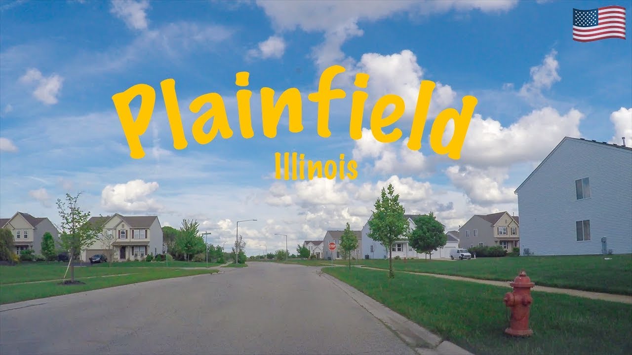 Driving in Plainfield Illinois from I-55 to Route 126 #PlainfieldIL #ExploreIllinois