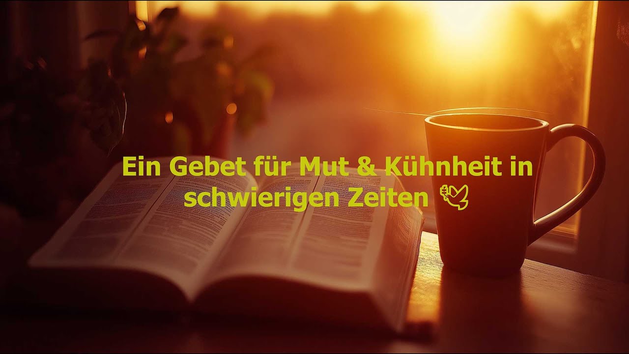 Ein Gebet f&uuml;r Mut & K&uuml;hnheit in schwierigen Zeiten