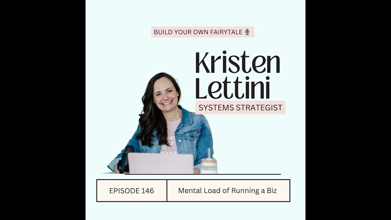 The Mental Load of Business Ownership (and How to Lighten It) (Solo Episode)