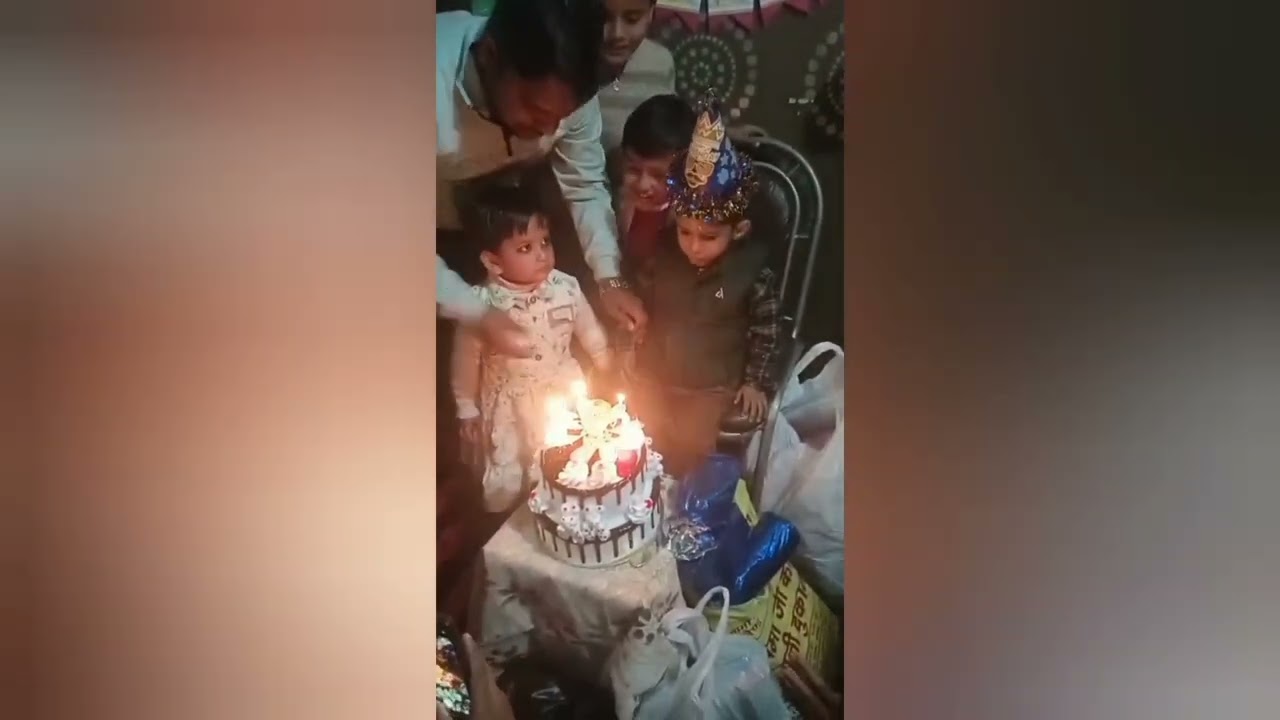 मायके की खुशी❤️#BirthdayVlog#FamilyVlog#BhatijeKaBirthday#CakeCutting#IndianFamily#DailyVlog#