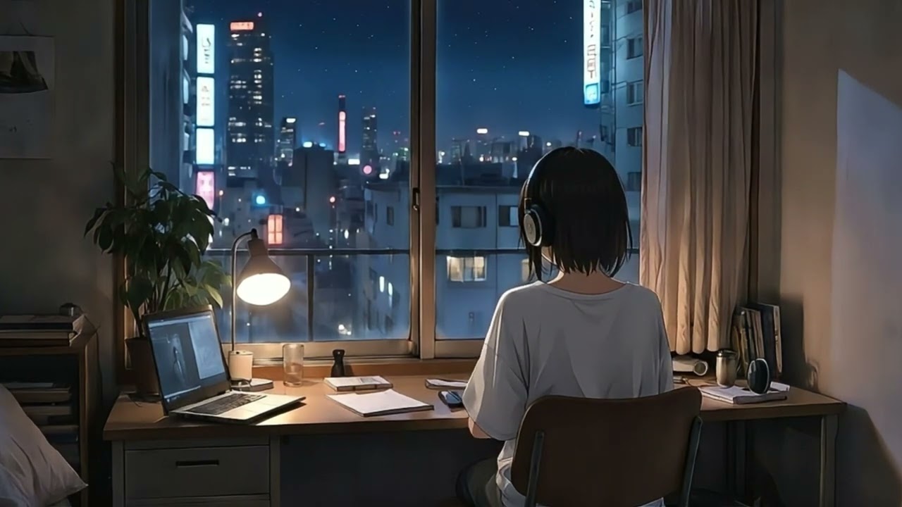 Late Night in Tokyo 🌙 | lofi hip hop for study, relax | 深夜のチルタイム