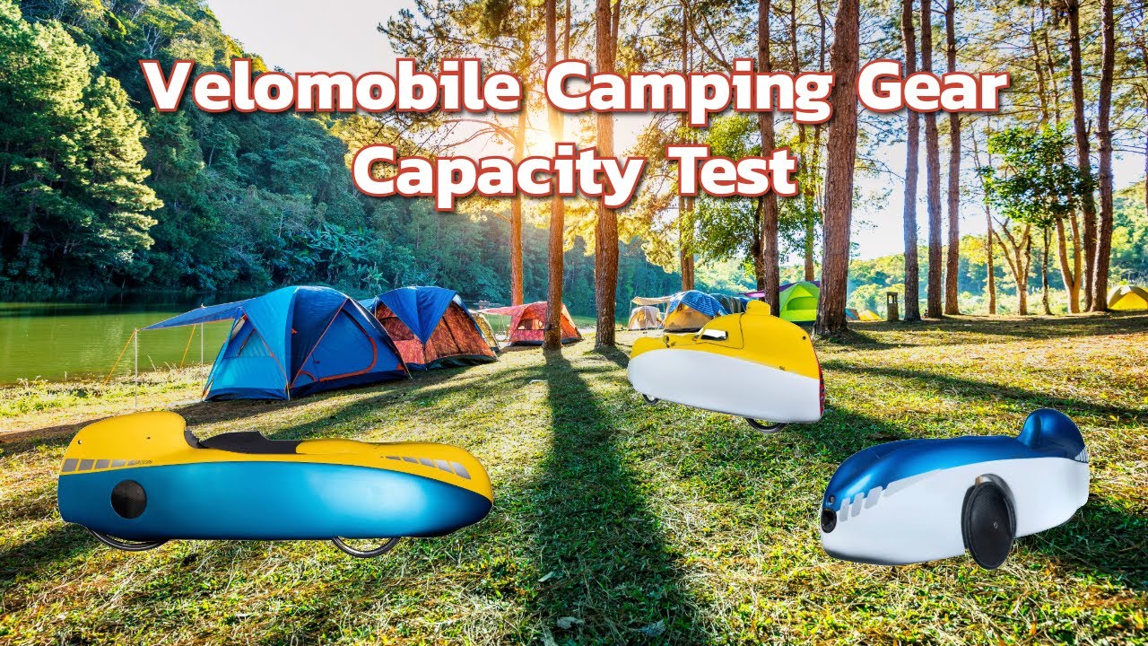How Much Camping Gear Fits in a Bülk or M9 Velomobile?