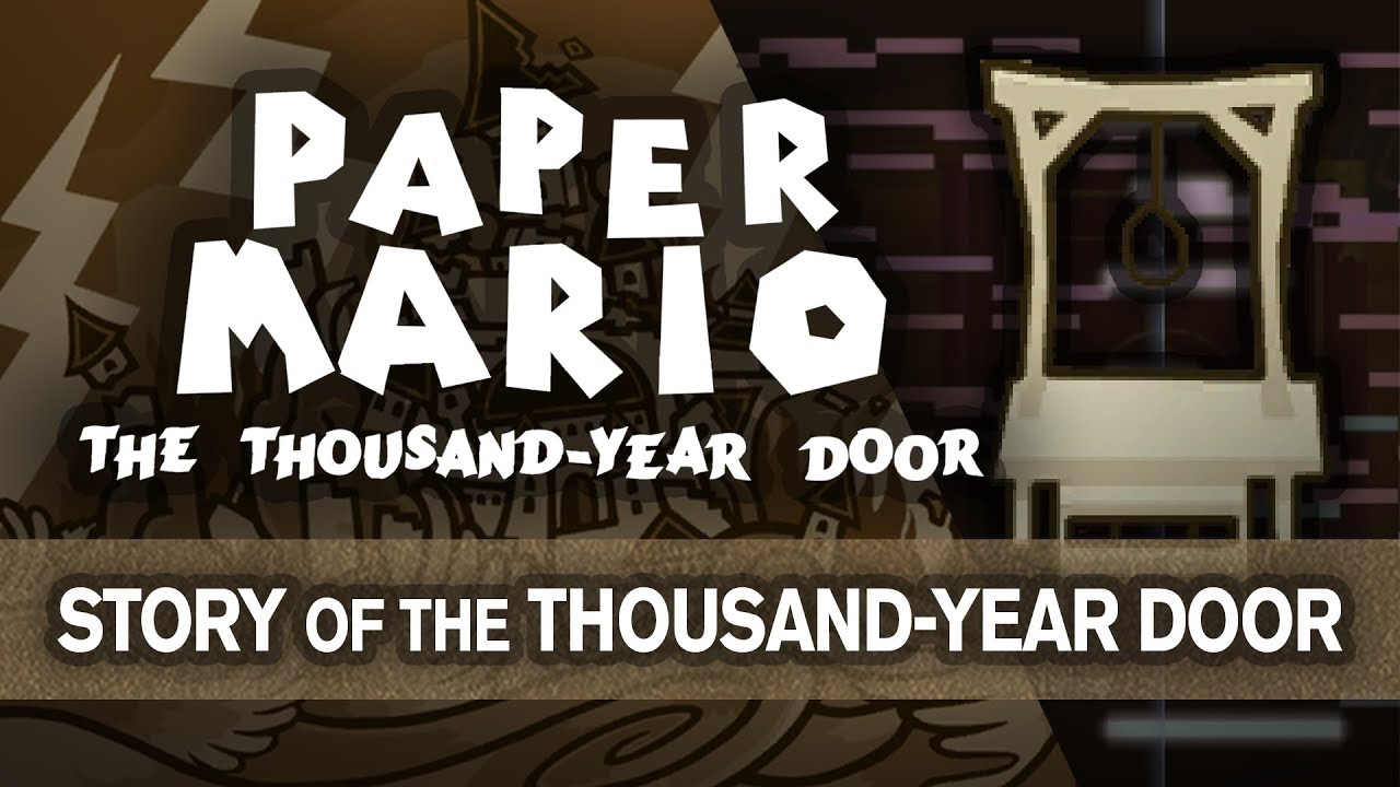 Paper Mario: TTYD - Story of the Thousand-Year Door (Cover & Visual)