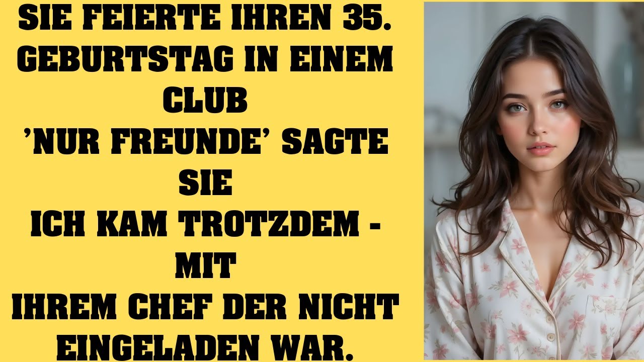Meine Frau feierte ihren Geburtstag ohne mich – bis ich mit ihrem Chef erschien