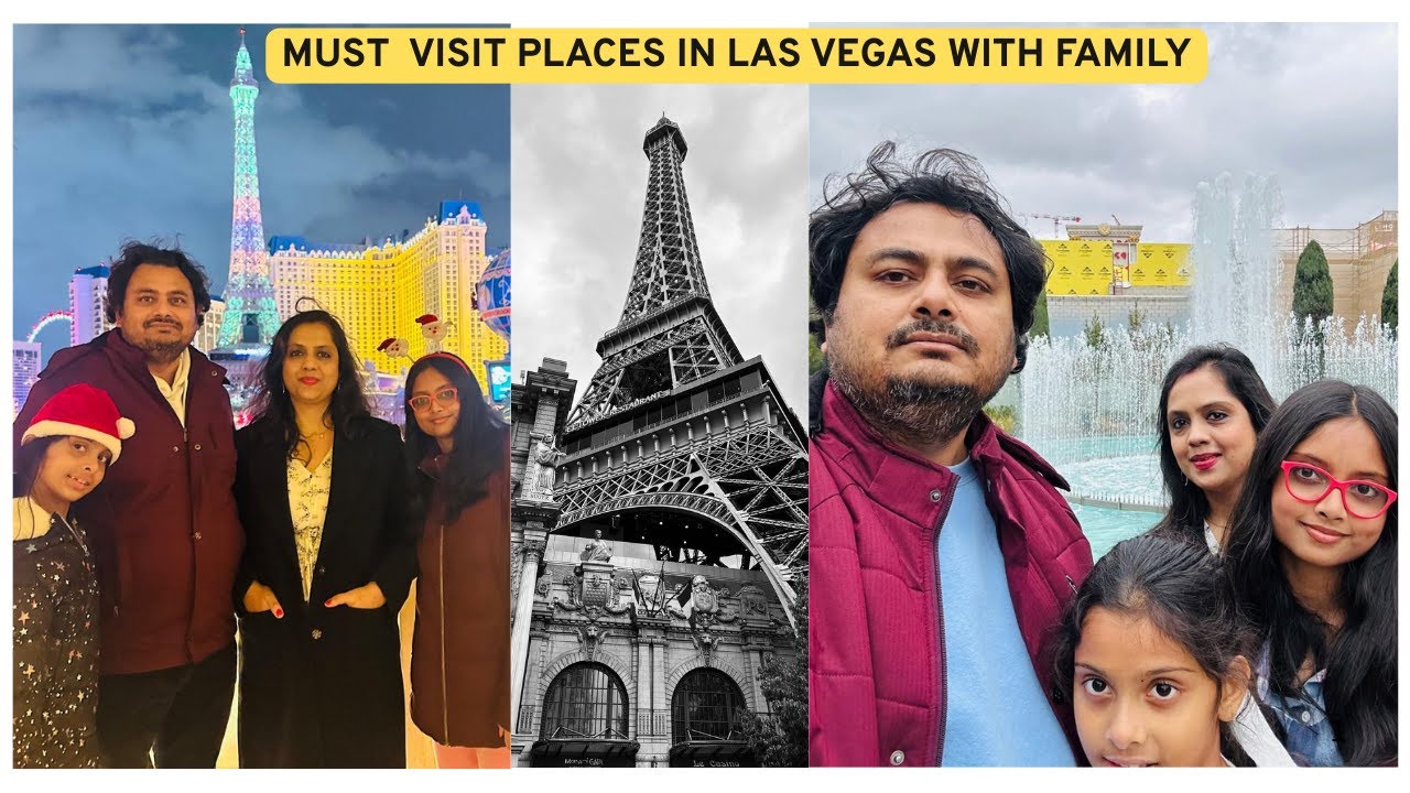 Top 8 MUST VISIT places in Las Vegas with Family | 7 days in Vegas Itinerary