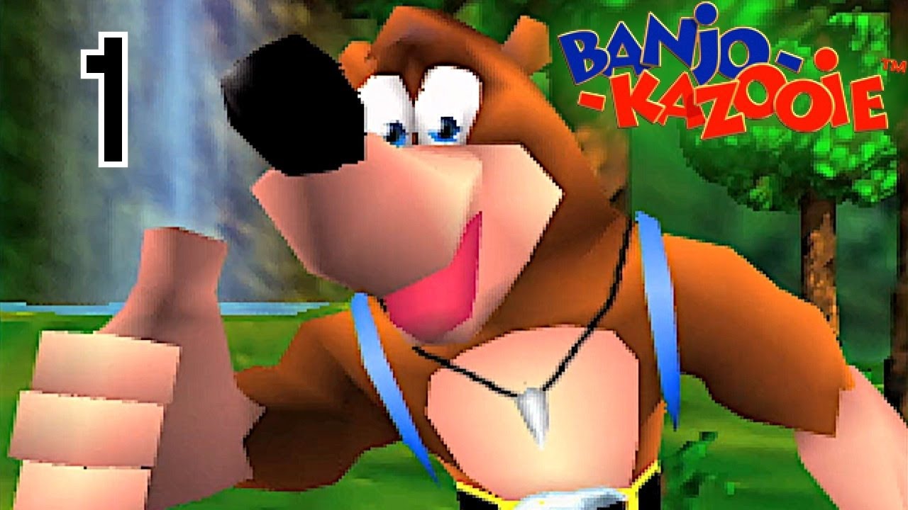 Banjo Kazooie - 1st Playthrough! - Stream 1