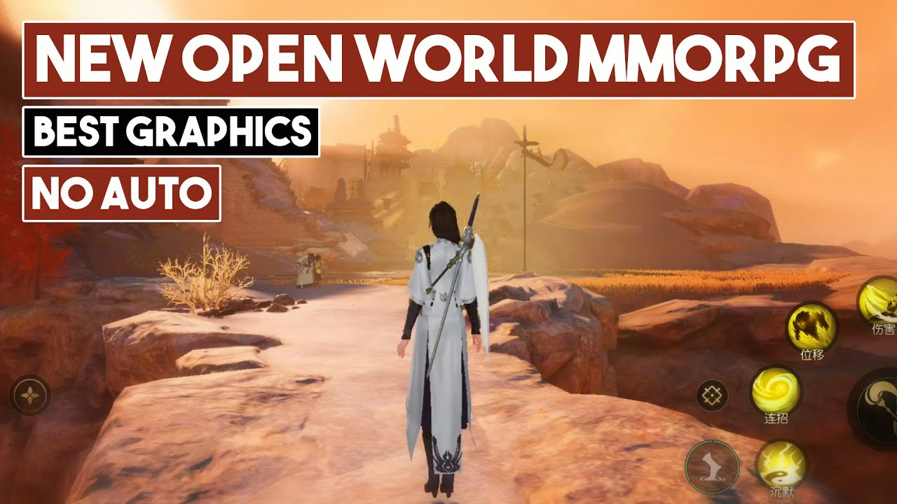 New Open World MMORPG Best Graphics No Auto Combat