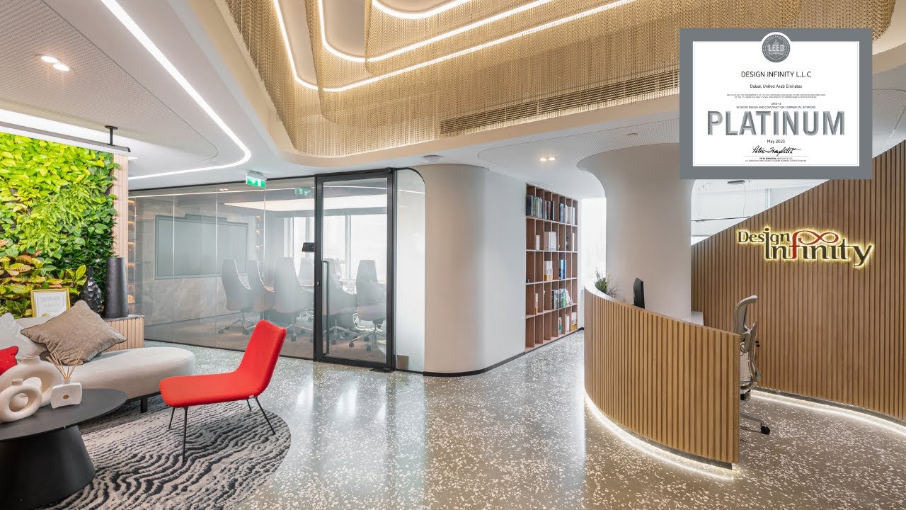 Design Infinity LEED Certified Office in Dubai