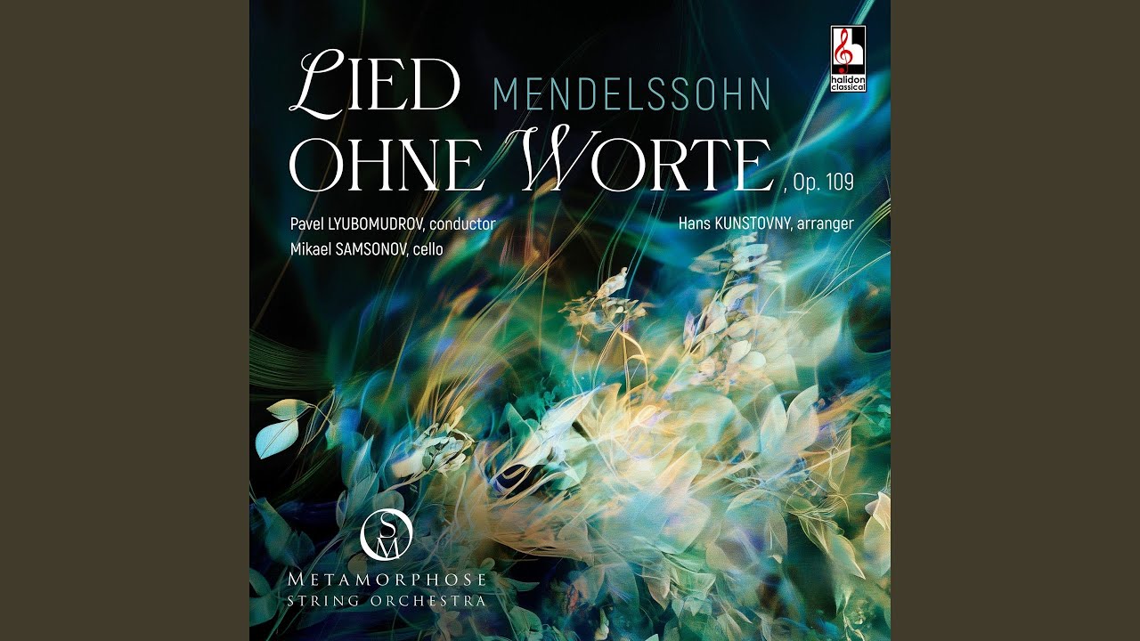 Lied ohne Worte, Op. 109 (Arr. for Cello & String Orchestra by Hans Kunstovny)