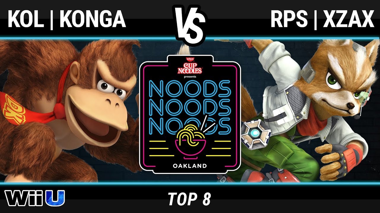 KoL | Konga vs RPS | Xzax - Top 8 - NOODS NOODS NOODS - Oakland Edition (Smash 4)
