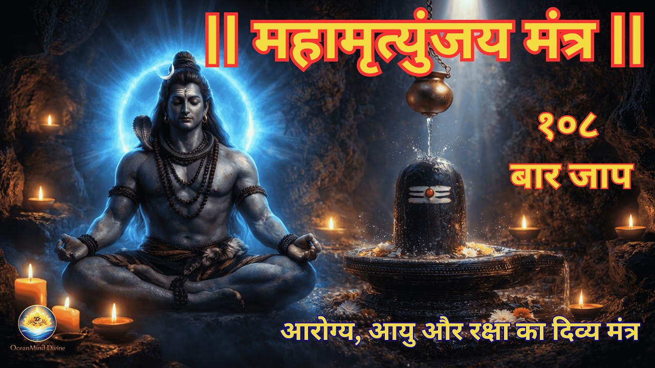 Mahamrityunjay Mantra 108 Times | महामृत्युंजय मंत्र 108 बार | Powerful Shiv Mantra Healing Chant