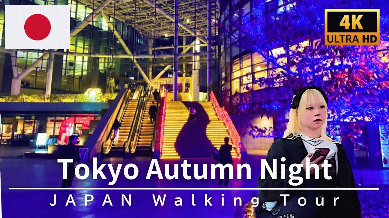 Пешая прогулка по Токио 4K 🇯🇵 Зимняя ночная прогулка от Суидобаси до Акихабары 2025