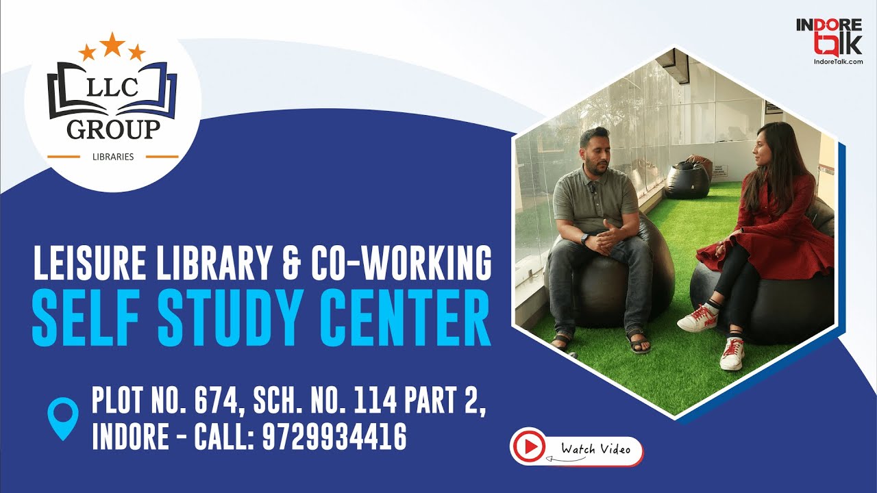 Self-Study Library and Co-Working | Leisure Library & Co-Working | Indore Talk
