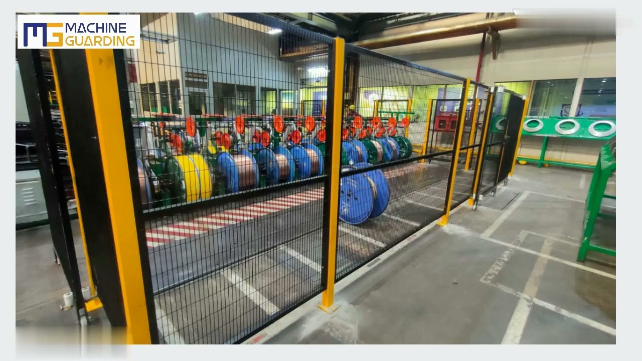 machine safety fence -machine guarding