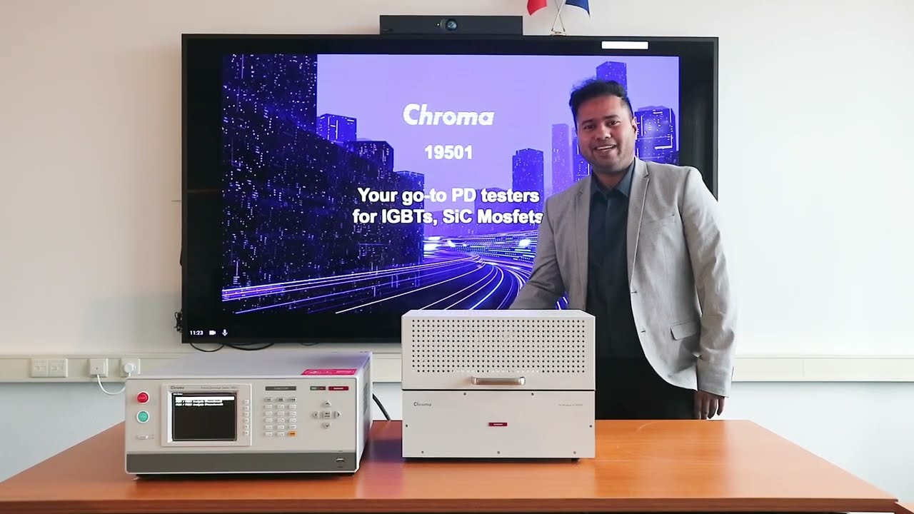 Chroma 19501 Partial Discharge Tester - Precision Testing for High-Voltage Equipment