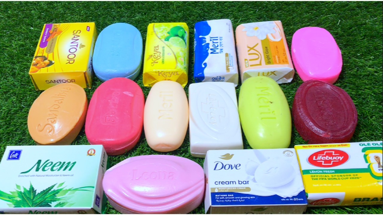 Ultimate Soap Cutting ASMR Compilation 🧼 Lux, Dove, Dettol, Pears & More | Satisfying No Talking