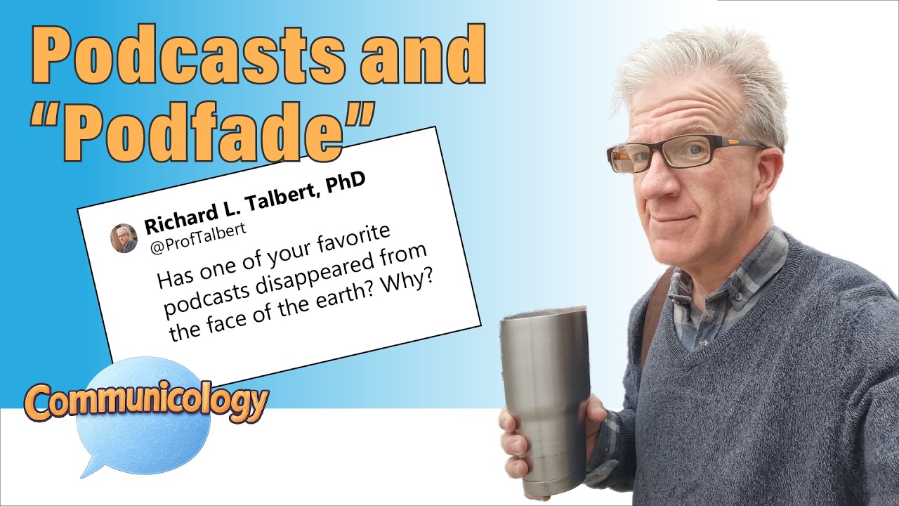Podcasts and Podfade: Understanding Communication, Culture, and Media Technology with Prof Talbert