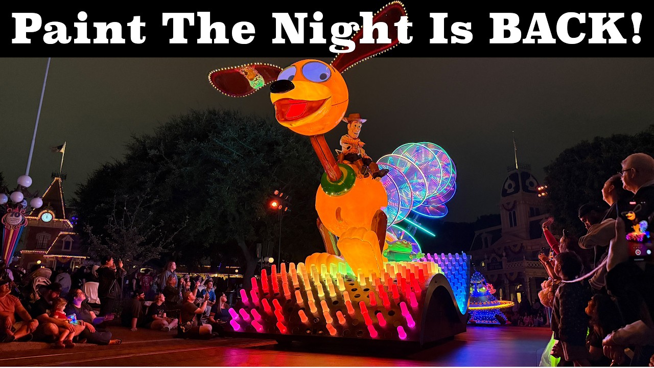 Paint The Night RETURNS To Disneyland For The 70th Anniversary Celebration!