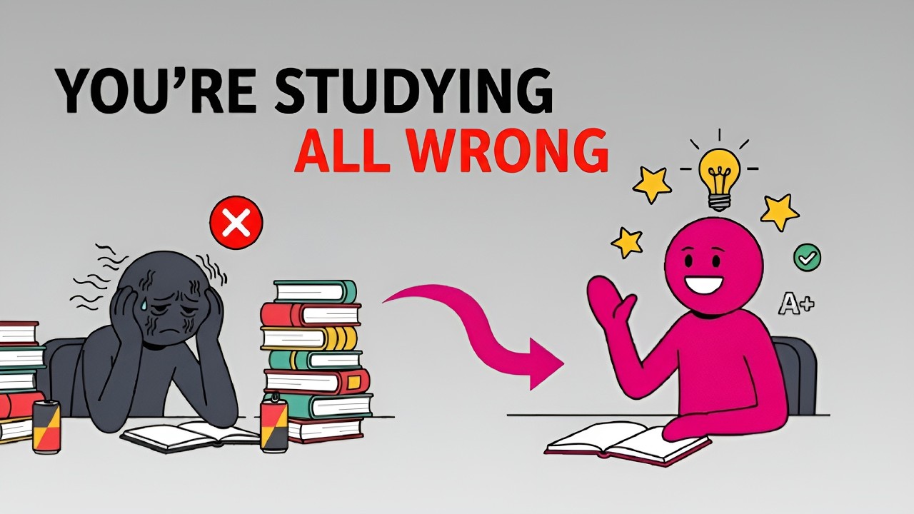 Top Study Expert Reveals Why Studying Harder Makes You FAIL