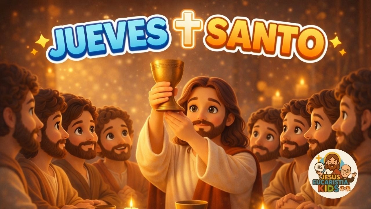 Jueves Santo ✨ | Jes&uacute;s se qued&oacute; en la Eucarist&iacute;a (Canci&oacute;n Cat&oacute;lica de Semana Santa)