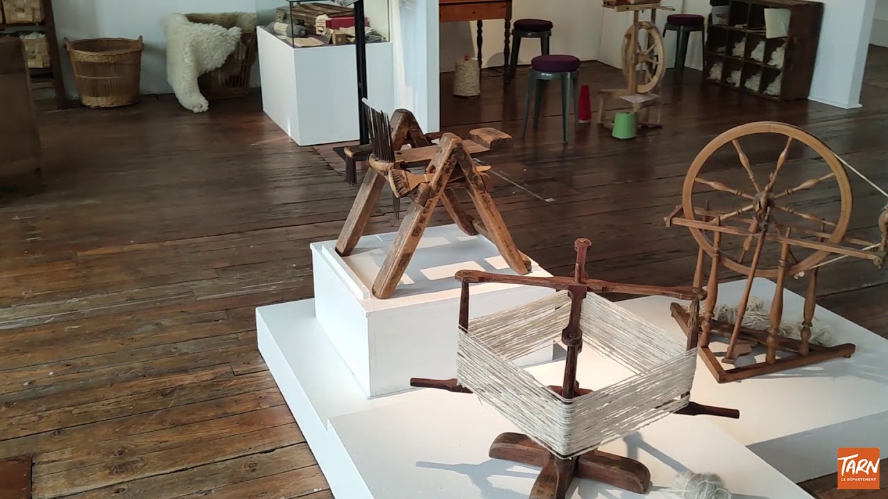 EXPO 100 % LAINE NOV 2019. Mus&eacute;e du Textile &agrave; Labastide-Rouairoux (Tarn)