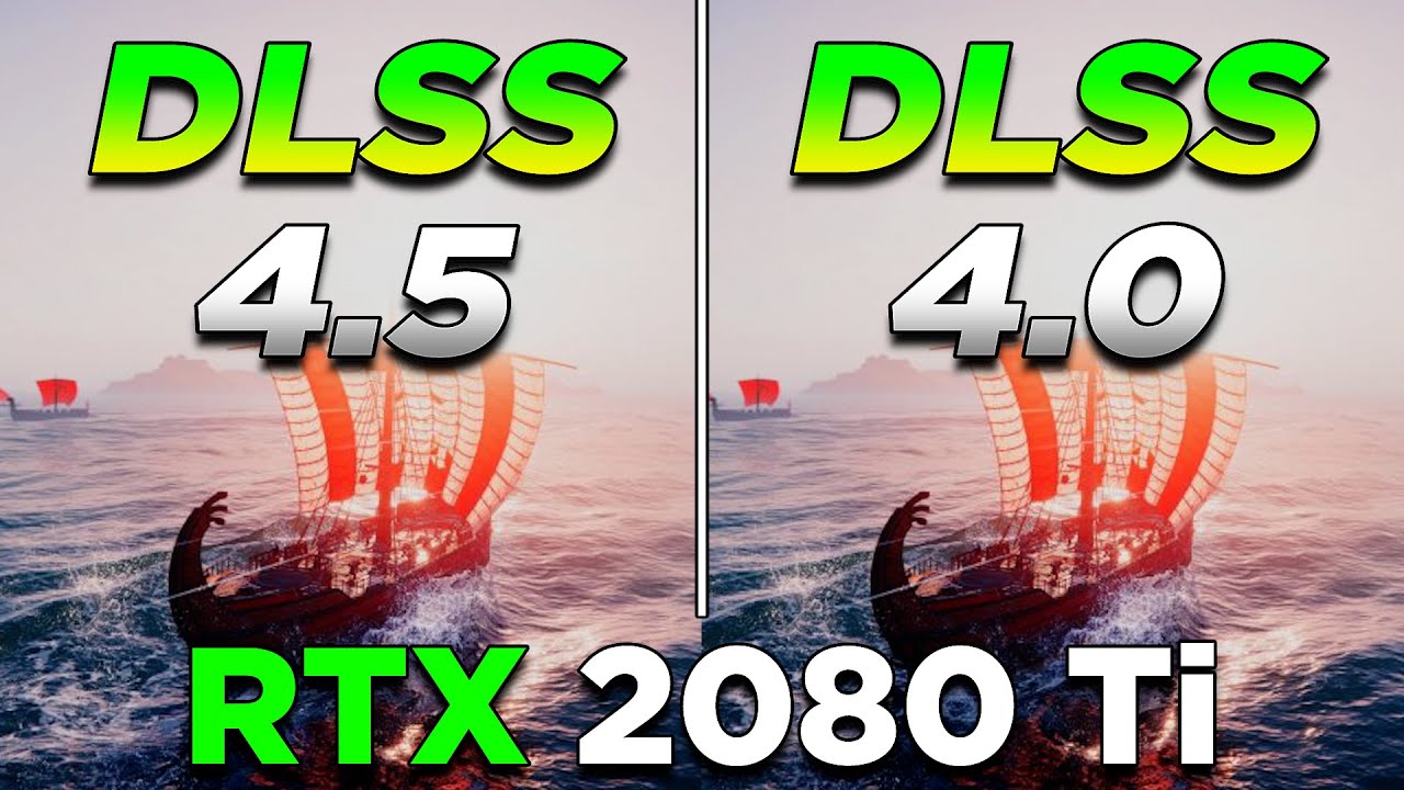 DLSS 4.5 против DLSS 4.0 | RTX 2080 Ti 11 ГБ | Насколько велика разница?