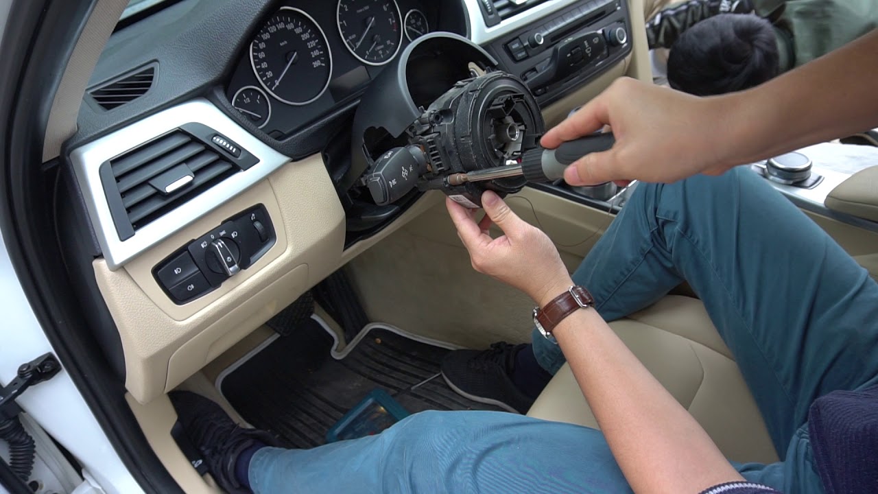 Hướng dẫn th&aacute;o lắp v&ocirc; lăng BMW series 3 F30 [ BMWSHOP 0961618187 ]