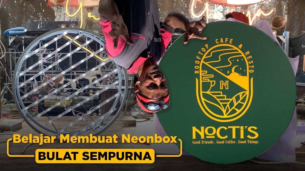 Belajar Membuat Neonbox Bulat