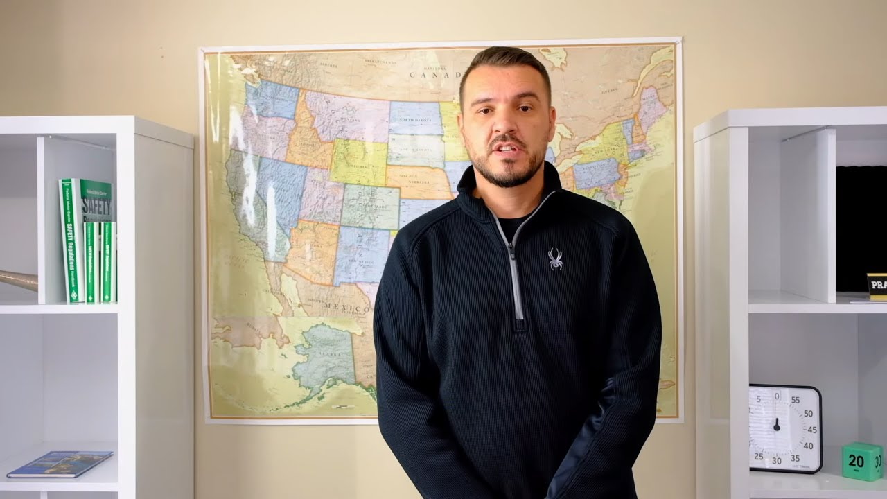 How should a truck dispatcher plan a trip based on the route and driver's HOS