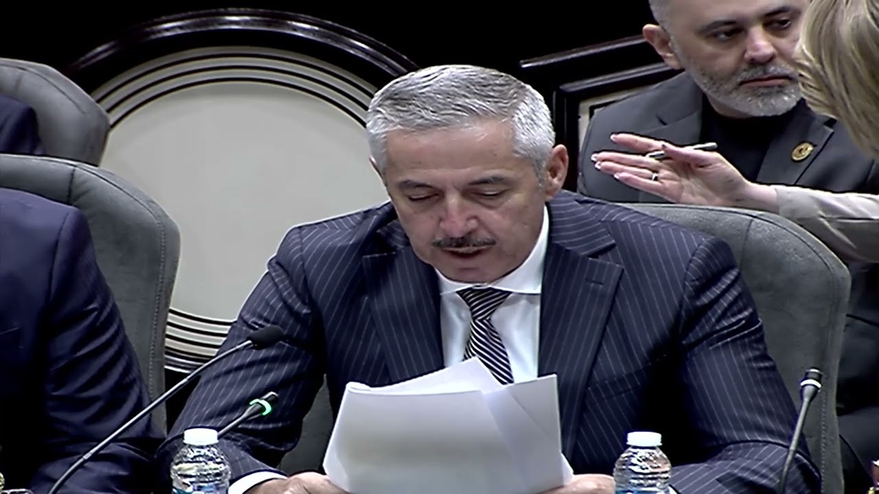 القراة الاولى لمشروع قانون جهاز المخابرات الوطني في الجلسة رقم 2 الاثنين 17 تموز 2023