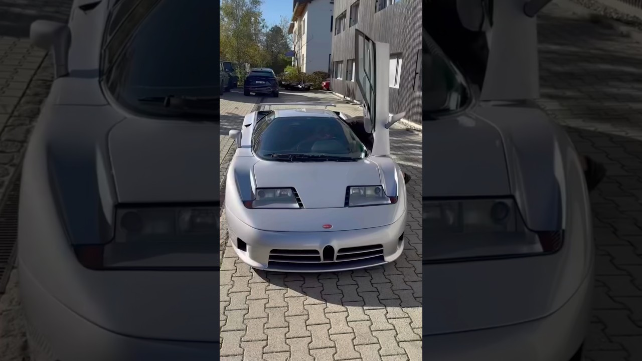 Bugatti EB 110 GT New Car #bugatti #eb110 #clasiccars #bugattifans
