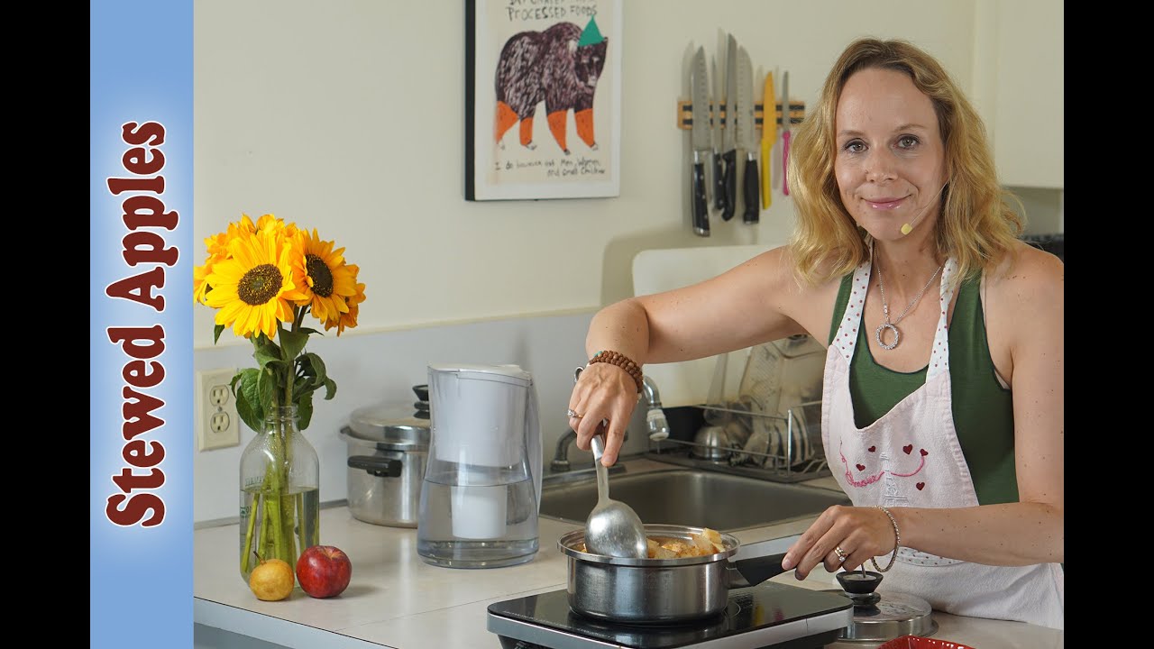Anti-Anxiety Ayurvedic Stewed Apples or Applesauce for Autumn