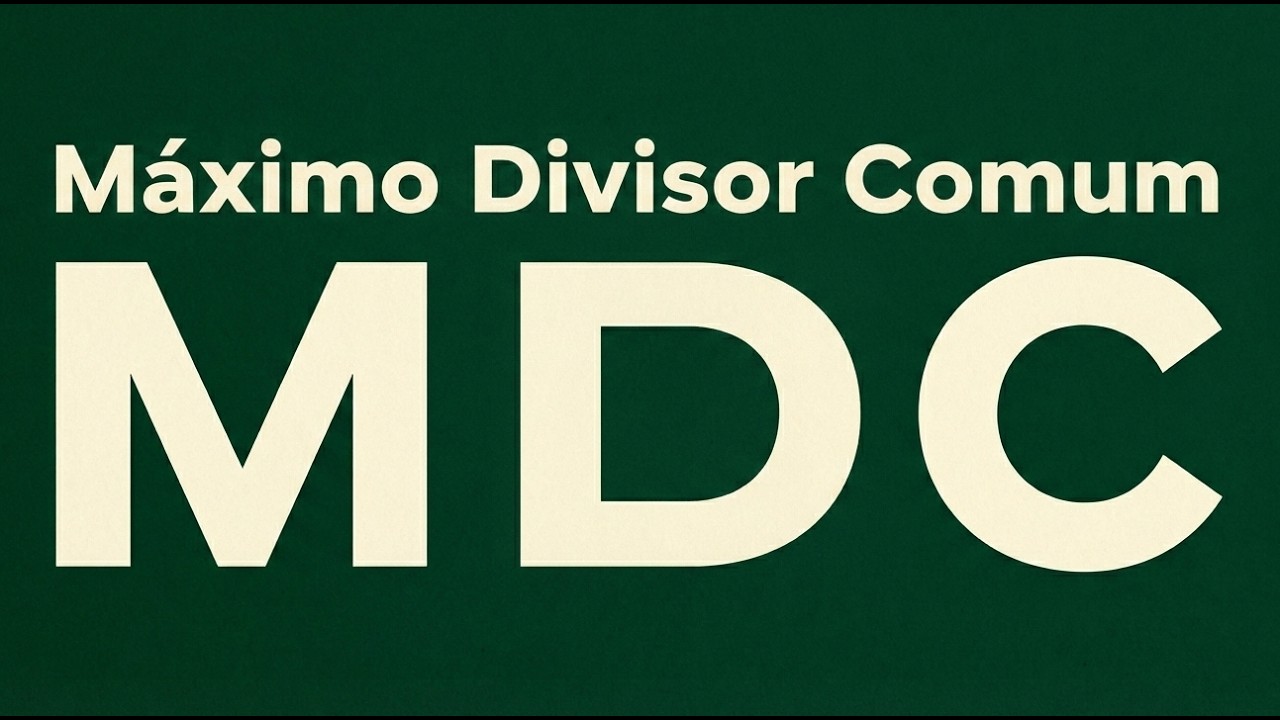 Aprenda MDC de forma fácil!!!