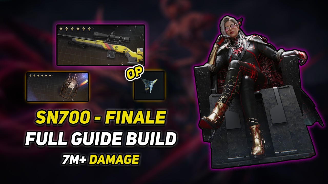 SN700 Finale Build Guide! +7M Damage Without FOODBUFF! ONCE HUMAN Shrapnel Build!
