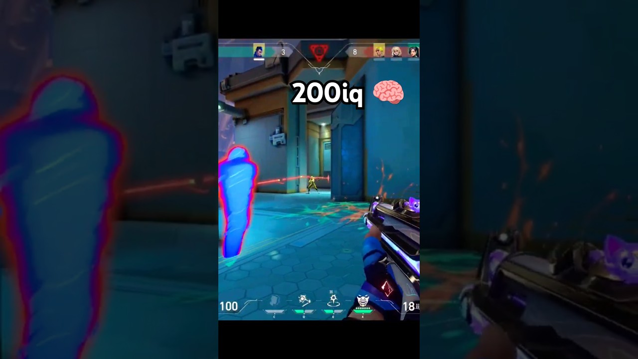 Yoru 200iq (1v5) clutch on abyss #valorant #valorantclips #valoranthighlights