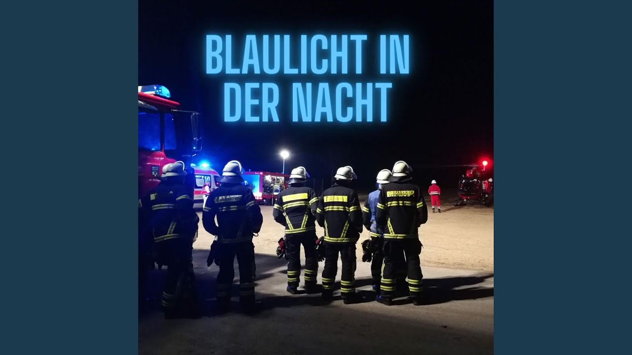 Blaulicht in der Nacht