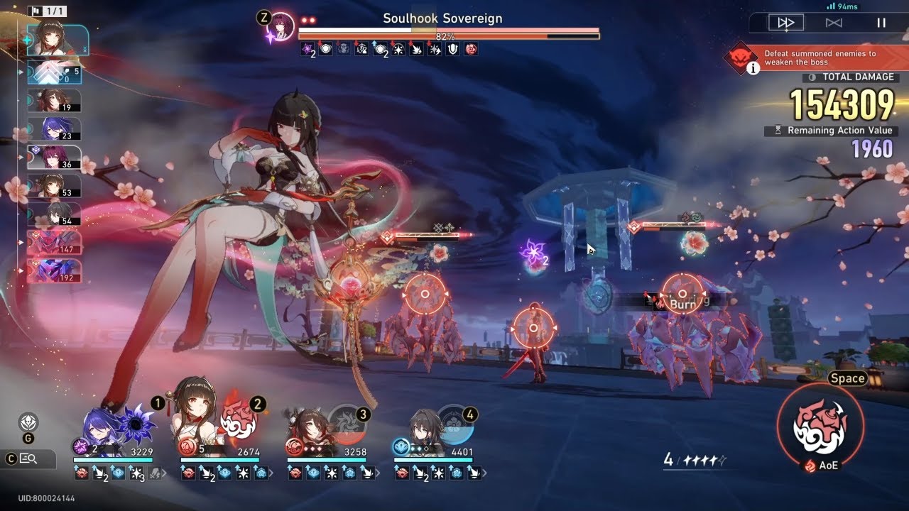 E6 Lingsha x +100% Weakness Break Efficiency [Showcase Requests]