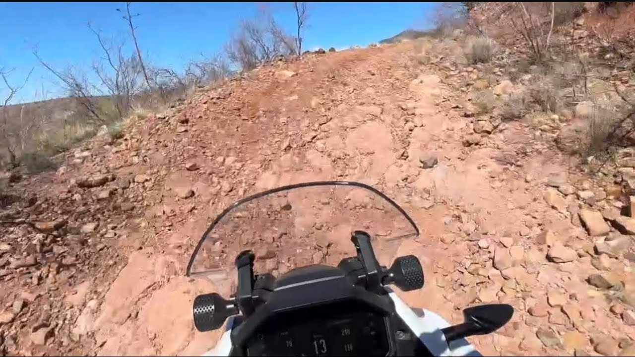 AZBDR Section 1 ( Empire Ranch Loop - 4K) on a Zero DSR/X Electric Motorcycle.