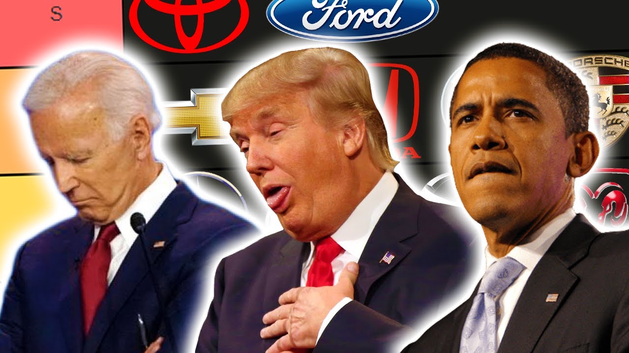 US Presidents Rate Car Brands (Presidents Tier List)