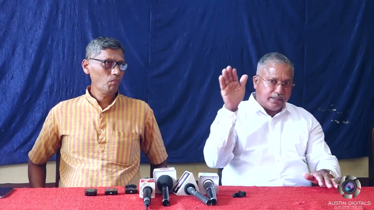 Press meet on MCC Bank chairman Anil