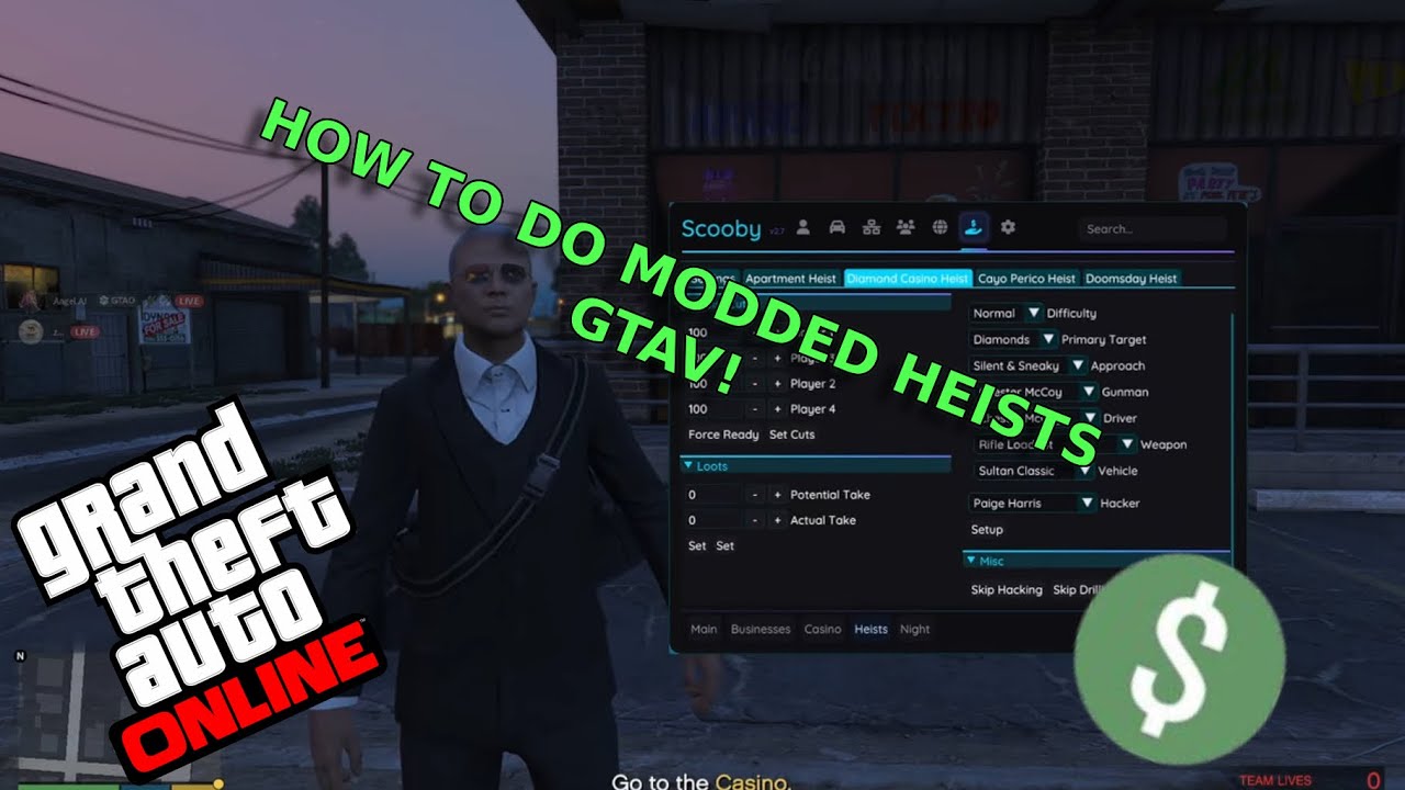 💰 GTA 5 Online Modded Heists – Cayo Perico & Casino 💰